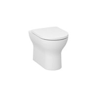 Tucker French Dartford Standard Height Rimless Back To Wall Pan with Soft Close Seat