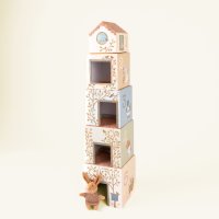 Stacking Cube House - Lenny the Rabbit