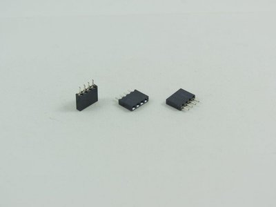 4 position&nbsp; PCB Socket 2mm Pitch Through Hole Single Row Vertical 6mm high