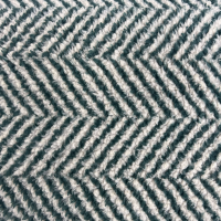 Danish Design Green Fleece Herringbone Duvet Cover Large