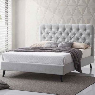 Pen Bedframe - Light Grey 