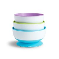 Munchkin Stay Put Suction Bowls 3 Pack 6 Months Plus