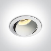ONE Light GU10 adjustable recessed Reflector Dark Light IP20 11105M