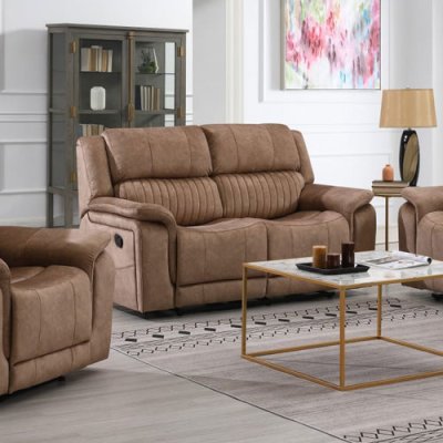 Indiana 2 Seater Manual Recliner Sofa 1