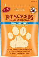 Pet Munchies Dog Treats - Ocean White Fish 100g x 8
