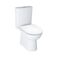 Tucker French Amersham Standard Height Short Projection Rimless Open Back Close Coupled Skirted Pan
