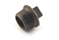 1 1/4" BLK PLUG"