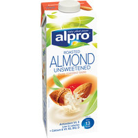 Alpro UHT Almond  Unsweetened Milk 1ltr