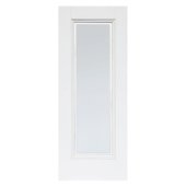 Eindhoven Deluxe White Primed Door Glazed