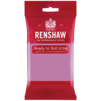 red packet of renshaw ready to roll icing fondant dusky lavender