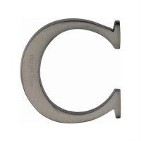 C1565-2-C-MB - Heritage Brass Alphabet C Pin Fix 51mm (2) Matt Bronze Finish