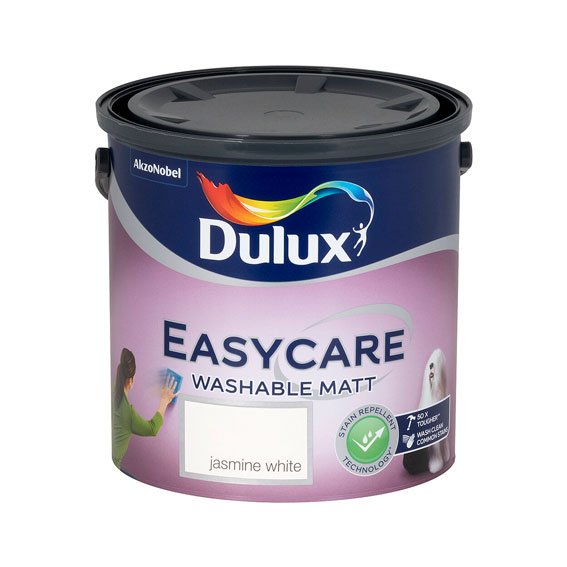 Dulux Easycare Washable Matt Jasmine White Paint Pat McDonnell Paints Irelands Brightest