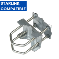 Double Shelly 2" x 2" Mast Clamp - Pole to Pole Clamp