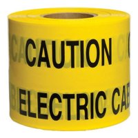 Caution Electric Cable - 150mm x 365m
