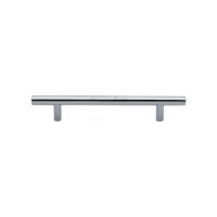 C0361-128-PC - Heritage Brass Cabinet Pull Bar Design 128mm CTC Polished Chrome Finish
