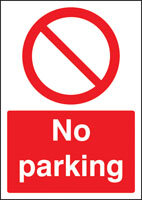 No parking - A4 sav