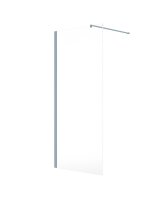 ASPECT 700MM WETROOM PANEL MORNING SKY BLUE MATT