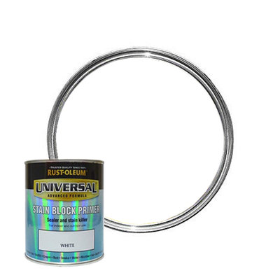 Rust-Oleum Universal Stain Block Primer - White 750ml