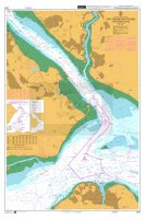 ADMIRALTY Chart - 2038 Southampton Water and Approaches