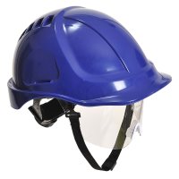Portwest Endurance Plus Visor Helmet - Royal Blue