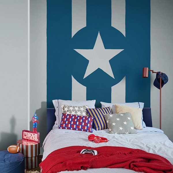 Dulux Easycare Avengers Kids Bedroom Colour Inspiration