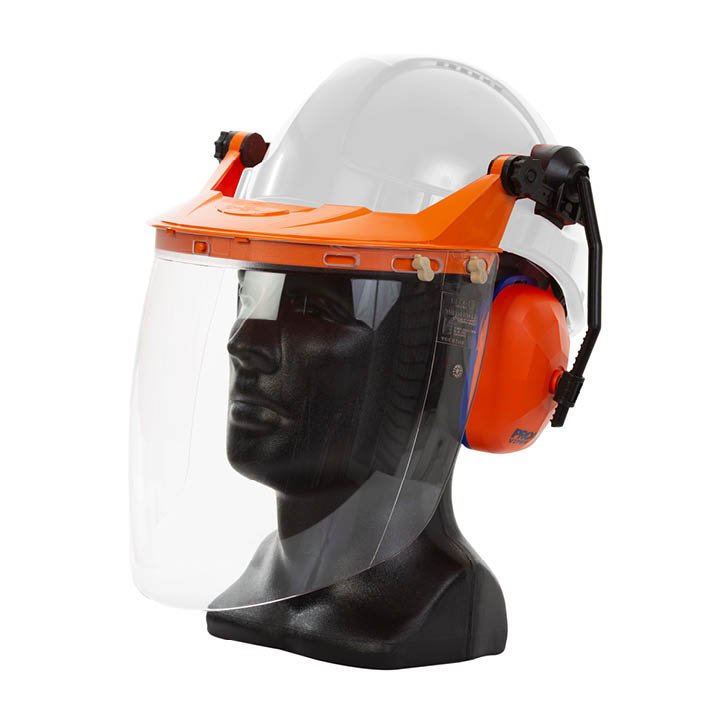 Esko Pinlock Hard Hat Visor Combo