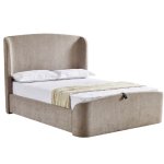 Blossom Gas Lift Ottoman Storage Bed - Beige 2