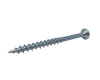 5 x 35mm Woodscrews Plated