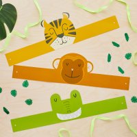Animal Headbands - Pack of 6