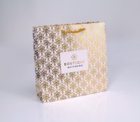 Boutique Day Gift Bag White/Gold