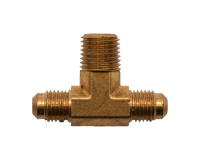 PyroChem Male Tee, 7/16-20 x &frac14;&rdquo; NPT