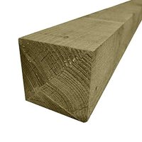 100x100mm 3M TREATED FENCE POSTS GREEN