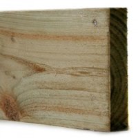 WOODEN GRAVEL BOARD 2.4M X 150MM X 22MM