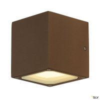SITRA CUBE WALL LAMP,  RUST