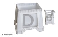 LARGE REPLICA AUCTION BUCKET (577) WHITE PP_1 LOOSE