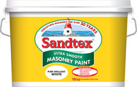 Sandtex Smooth White 10ltr