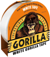 Gorilla White Tape 10mtr x 48mm 6pce