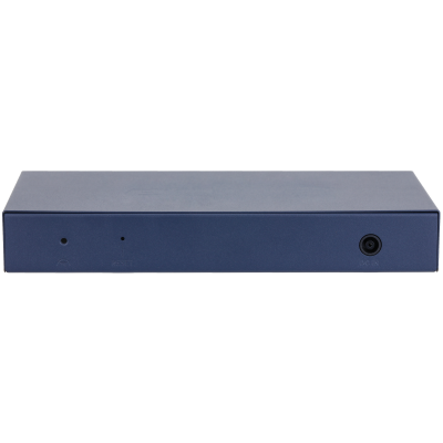 CS4010-8ET2GT-110 PoE Switch Rear View Showing Power Input and Mounting Configuration