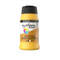 DAL System3 Acrylic 500ml - Cadmium Yellow Deep Hue 618