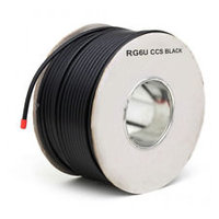Satellite Cable RG6U-Black 100mtr Roll