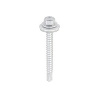 Tek Screws for Light Section with Washer 5.5x50mm Box 100 Exterior