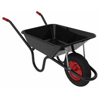 Wheelbarrow Black Builders 85Ltr