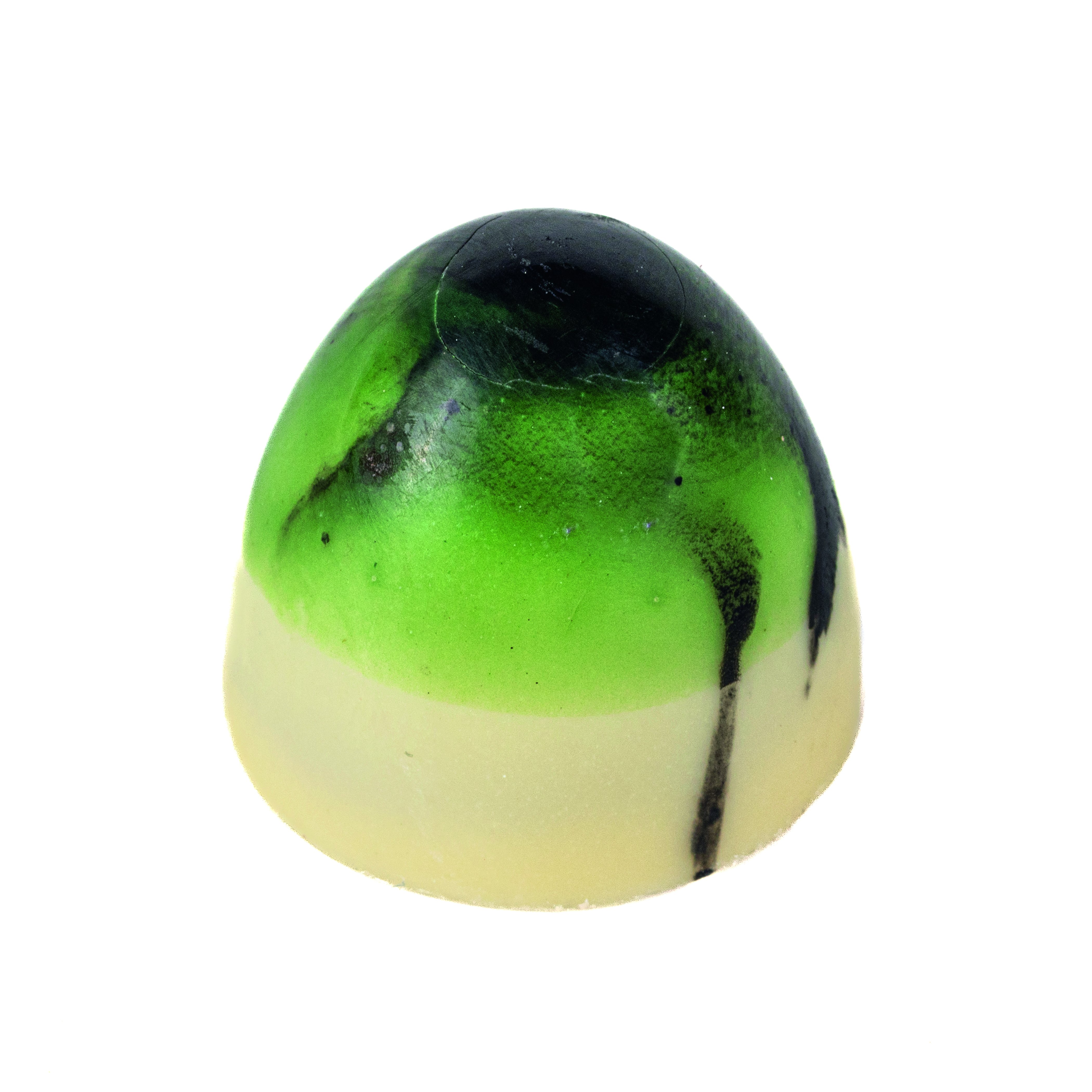 Coconut Bullet white choc with milk choco coconut lime ganache 10g
