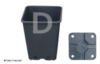 6.5lt SQUARE CONTAINER BLACK PE_1 LOOSE