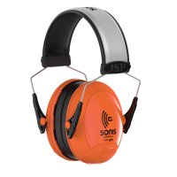 Sonis&reg; Compact Low Profile Extra Visibility Adjustable Ear Defenders 32dB SNR