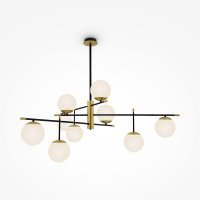 NOSTALGIA PENDANT MATT GOLD 9 LIGHT