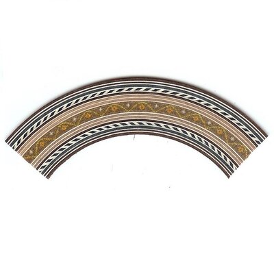 Classical guitar rosette pattern S