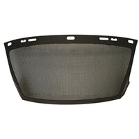 561002 Face Shield Orange With Mesh Visor