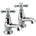 Bristan Colonial Basin Taps Chrome K 1/2 C