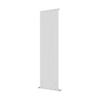 Tucker French 1800 x 520mm Single Panel White Vertical Radiator (Heating Only)